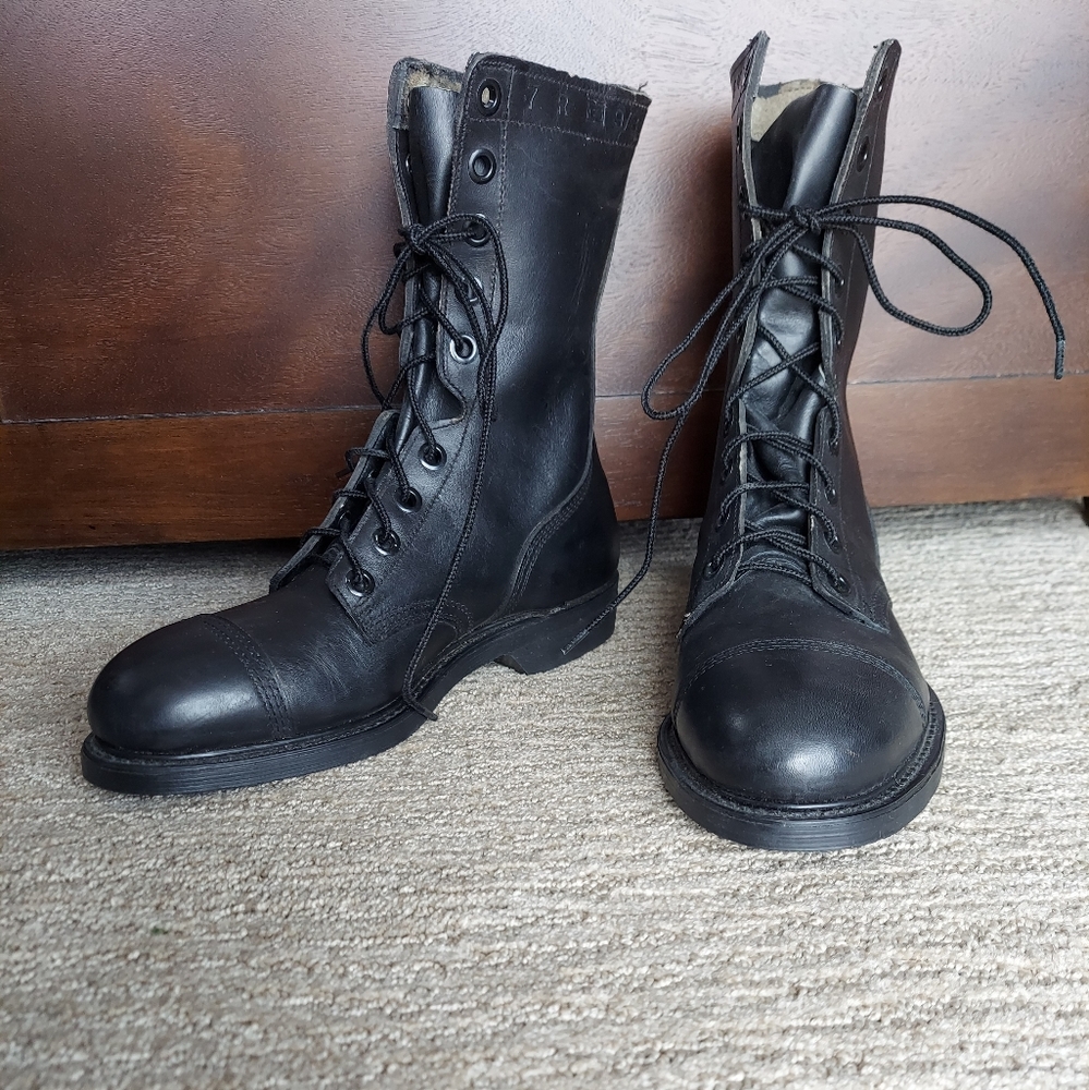 Vintage 80s Combat Boots